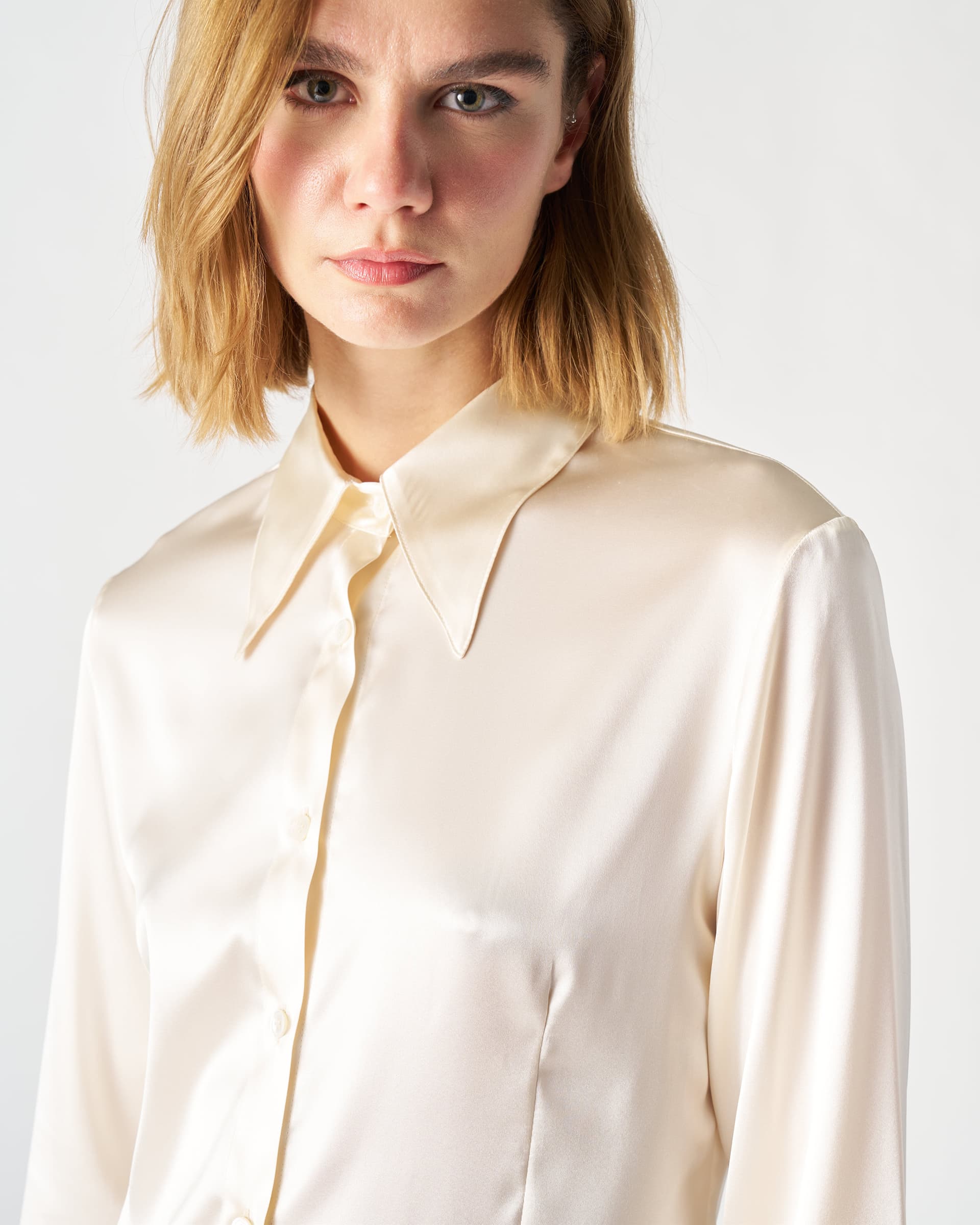 The Market Store | Camicia M/l In Raso